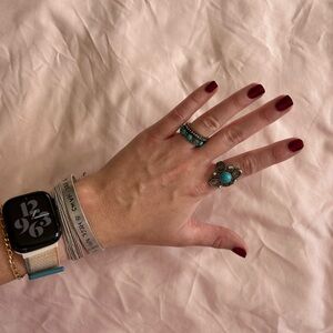 Boot Barn Turquoise-Style Ring Bundle – Size 7